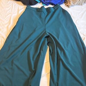 La femme en Noir XL Wide-Leg Women's Pants